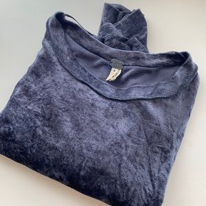 Free People Velour Top Small